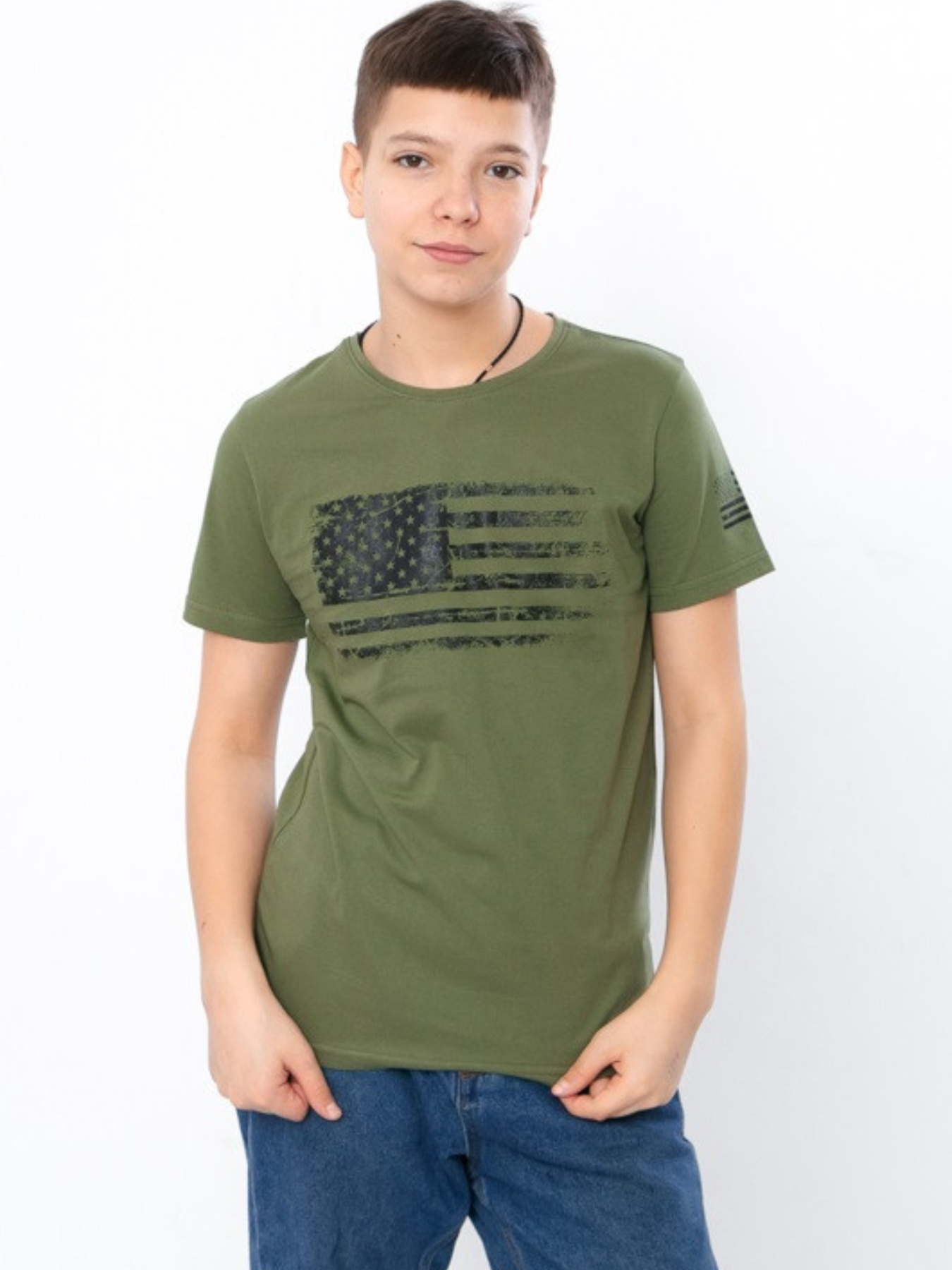 Футболка Носи своє модель 6021-4-2-temno-fstashkovij Фото