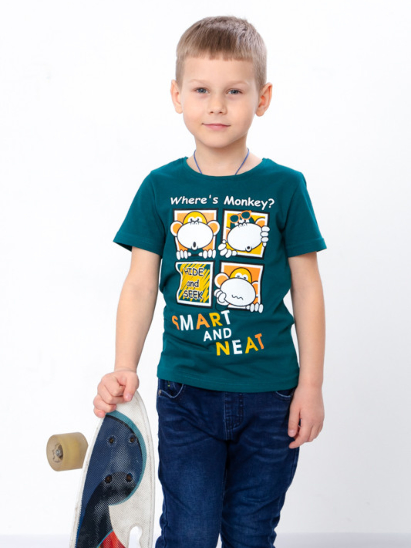 Футболка Носи своє модель 6021-4-3-smaragdovij Фото