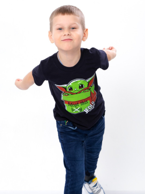 Футболка Носи своє модель 6021-3-chornilxno-sinj-jedi Фото