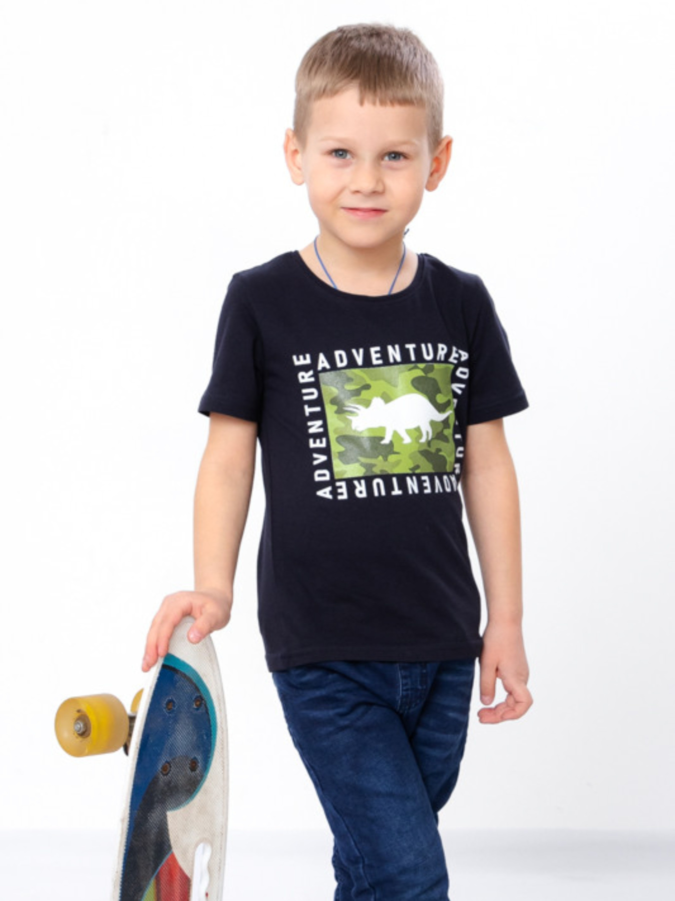 Футболка Носи своє модель 6021-4-4-chornilxno-sinj Фото