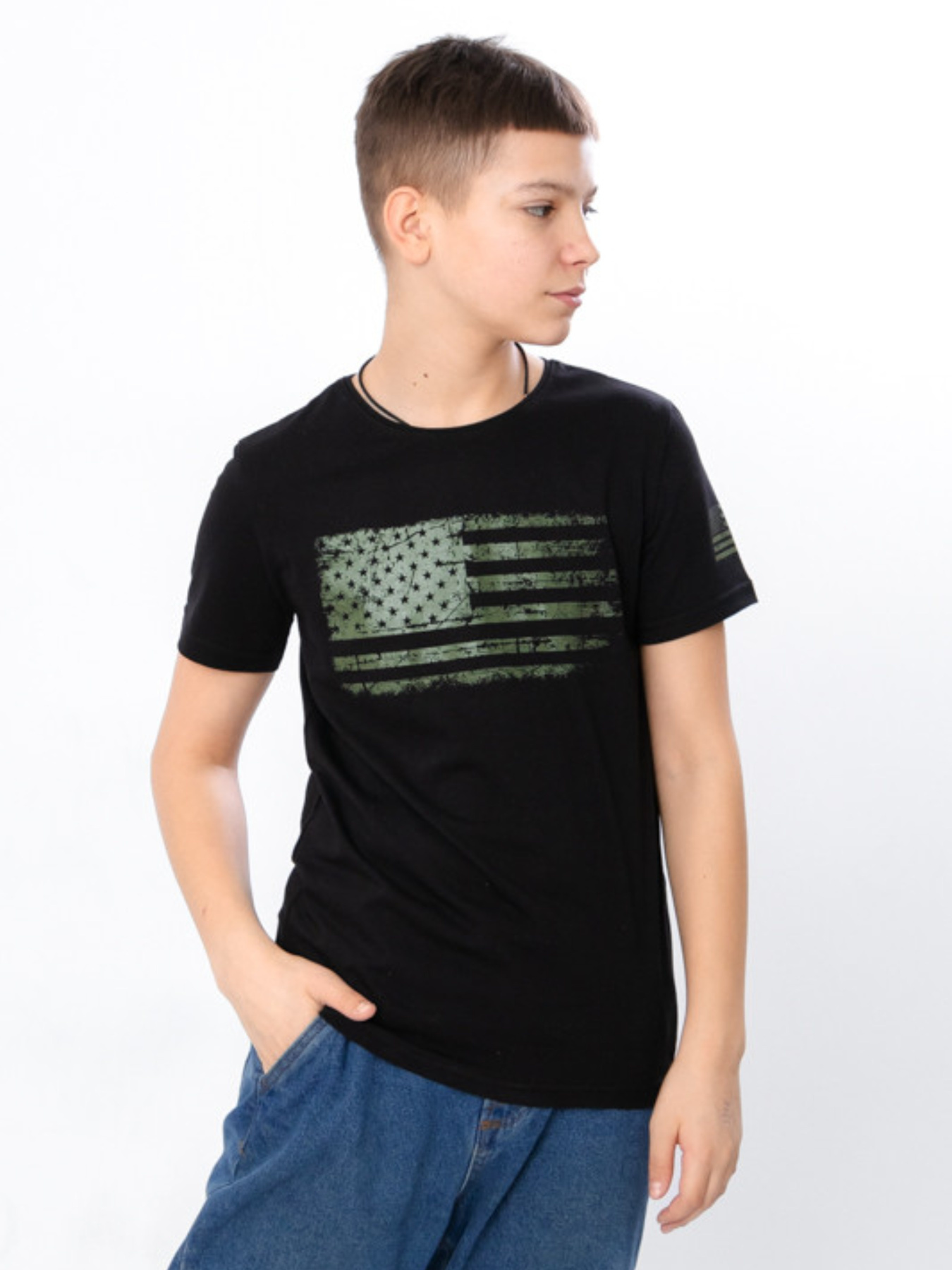 Футболка Носи своє модель 6021-4-2-chornij Фото