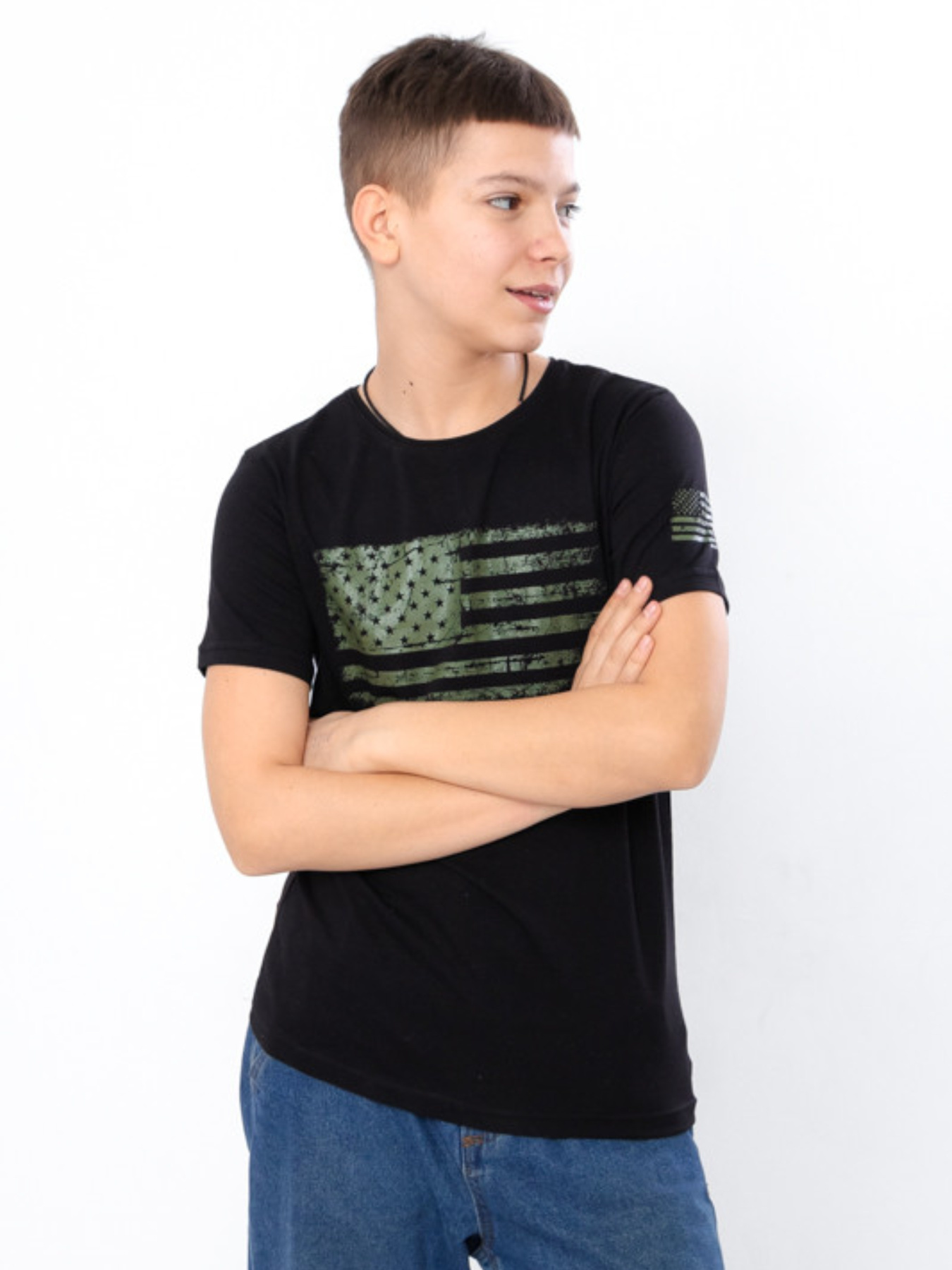 Футболка Носи своє модель 6021-4-2-chornij Фото