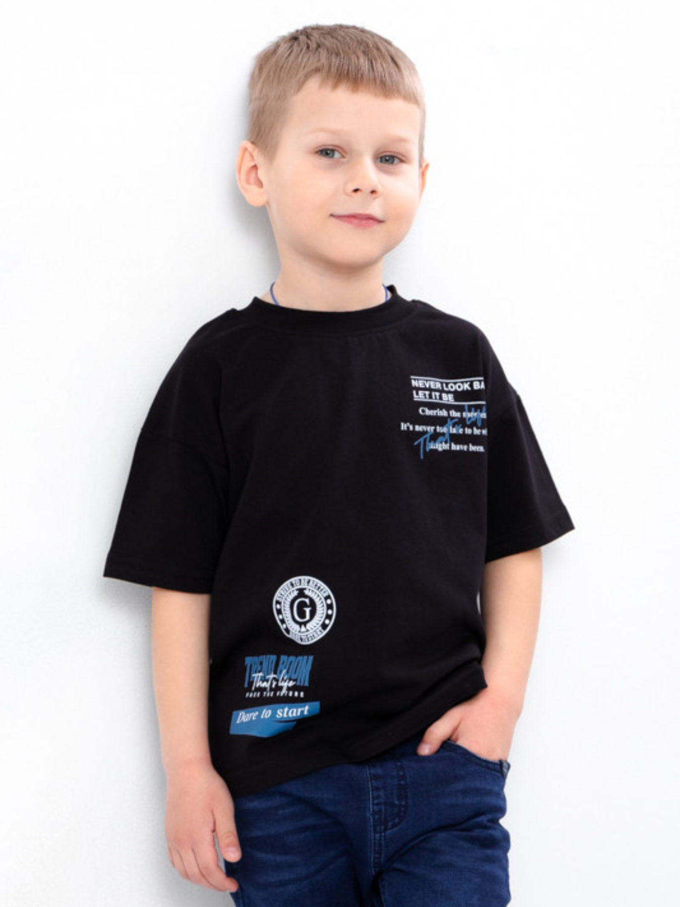 Футболка Носи своє модель 6414-001-33-4-chornij Фото