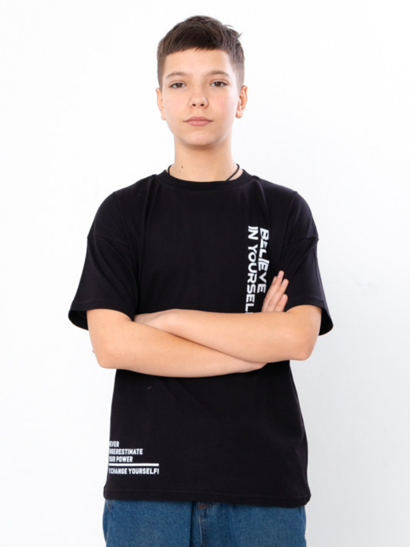 Футболка Носи своє модель 6414-001-33-1-chornij Фото