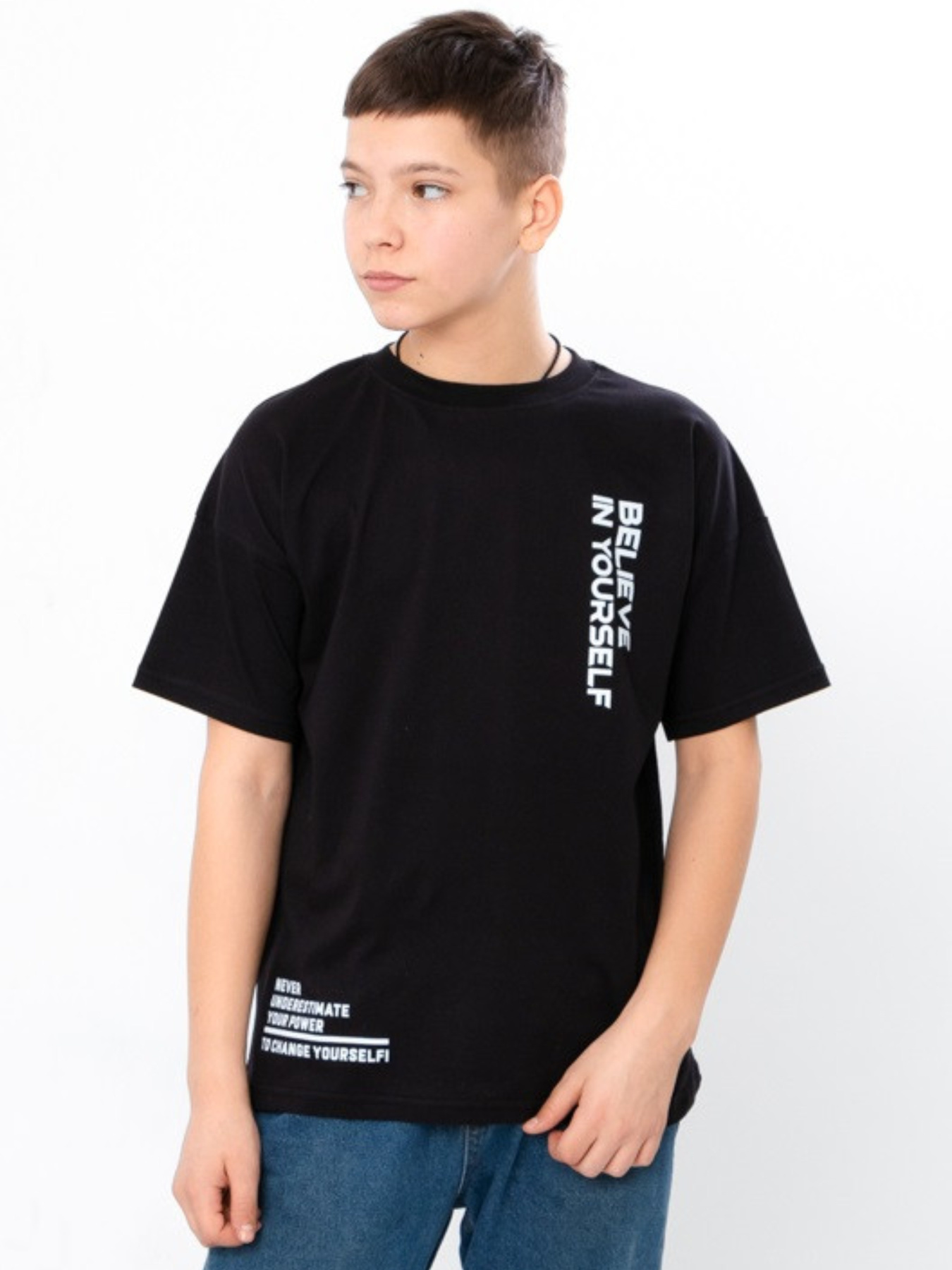 Футболка Носи своє модель 6414-001-33-1-chornij Фото