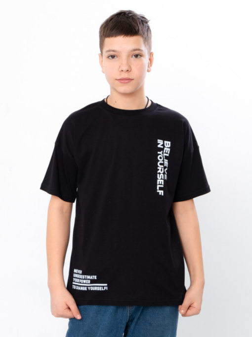 Футболка Носи своє модель 6414-001-33-1-chornij Фото