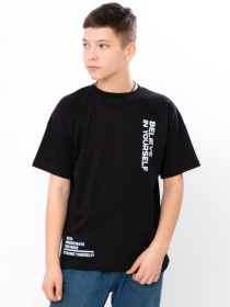 Футболка Носи своє модель 6414-001-33-1-chornij Фото