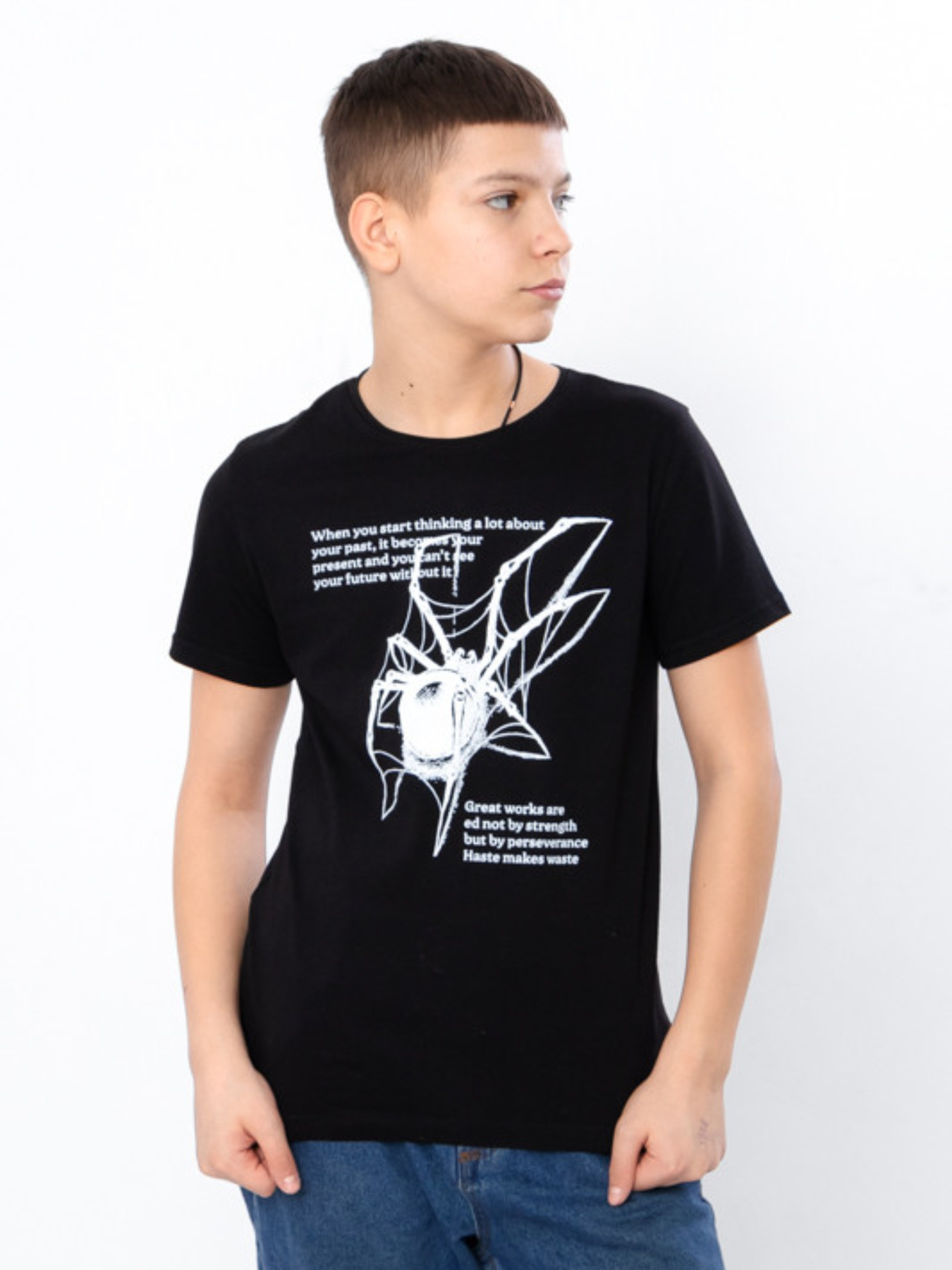 Футболка Носи своє модель 6021-4-1-chornij Фото