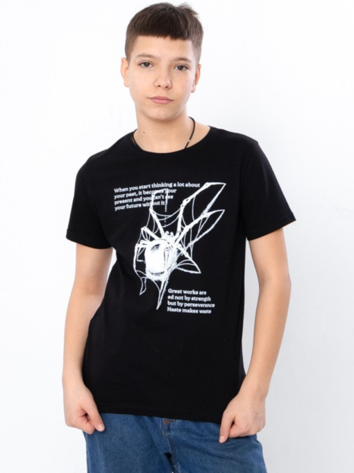 Футболка Носи своє модель 6021-4-1-chornij Фото