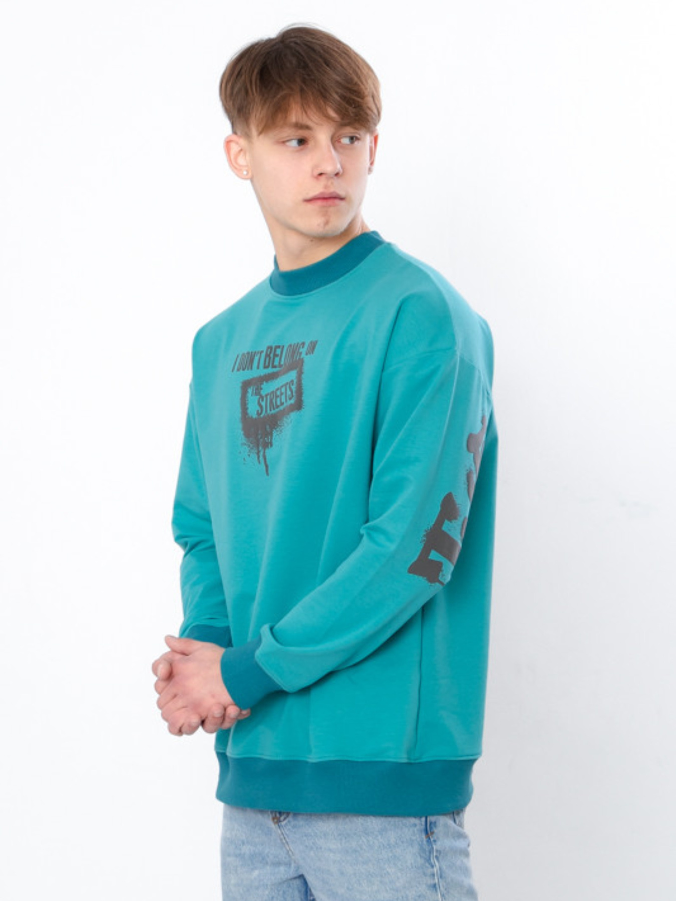 Свитшот Носи своє модель 3364-057-33-bryuzovij-nefrit Фото