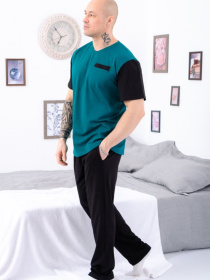 Пижама Носи своє модель 8094-001-smaragdovij Фото