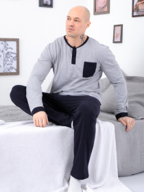 Пижама Носи своє модель 8625-001-chornilxno-sinj Фото