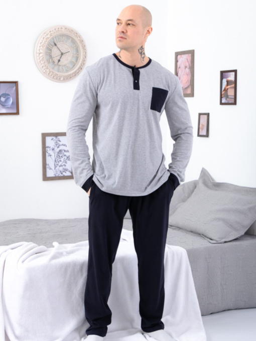 Піжама Носи своє модель 8625-001-chornilxno-sinj Фото