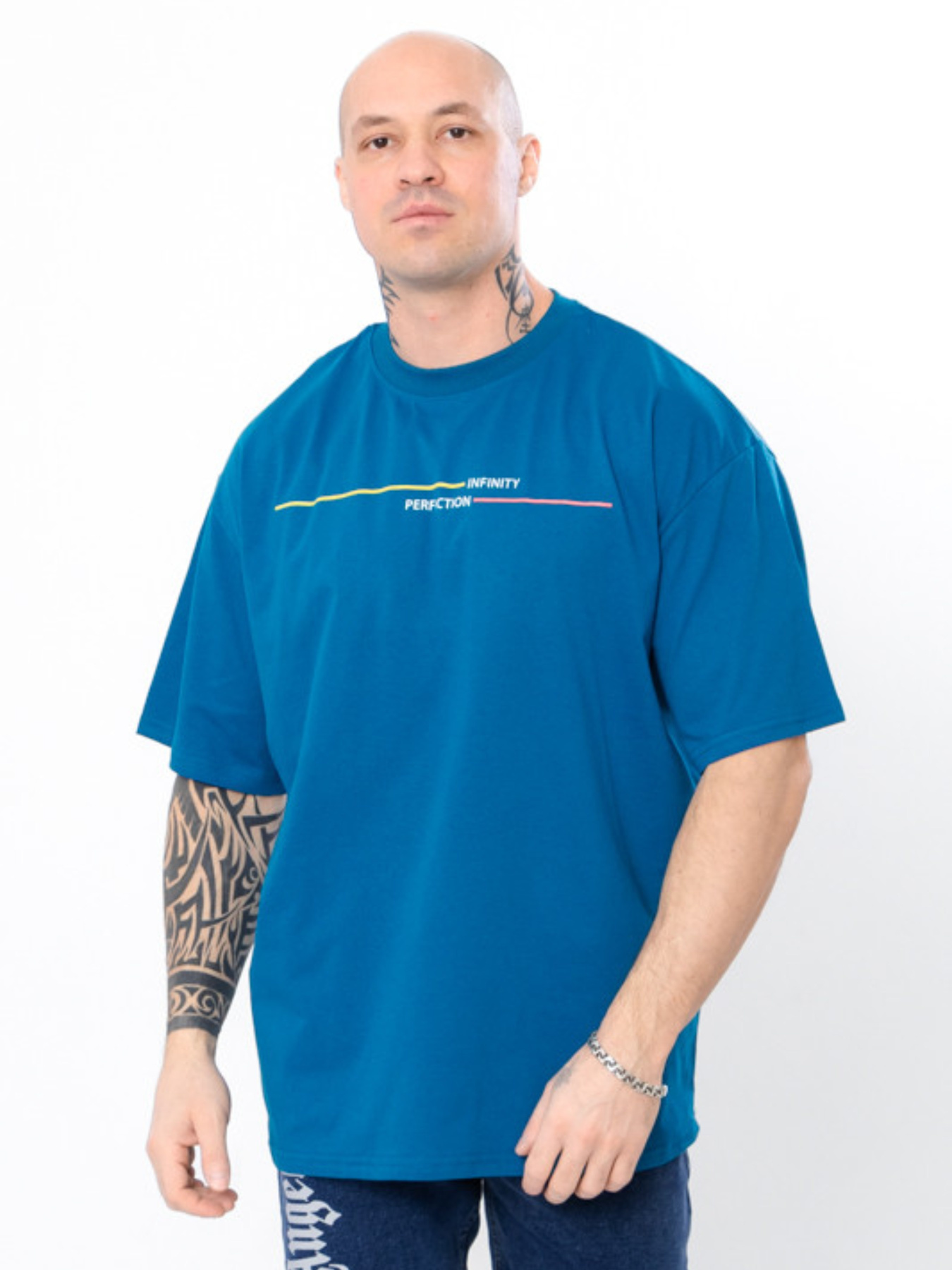 Футболка Носи своє модель 8383-001-33-temno-bryuzovij Фото