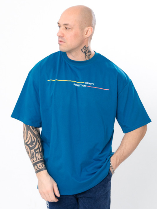 Футболка Носи своє модель 8383-001-33-temno-bryuzovij Фото