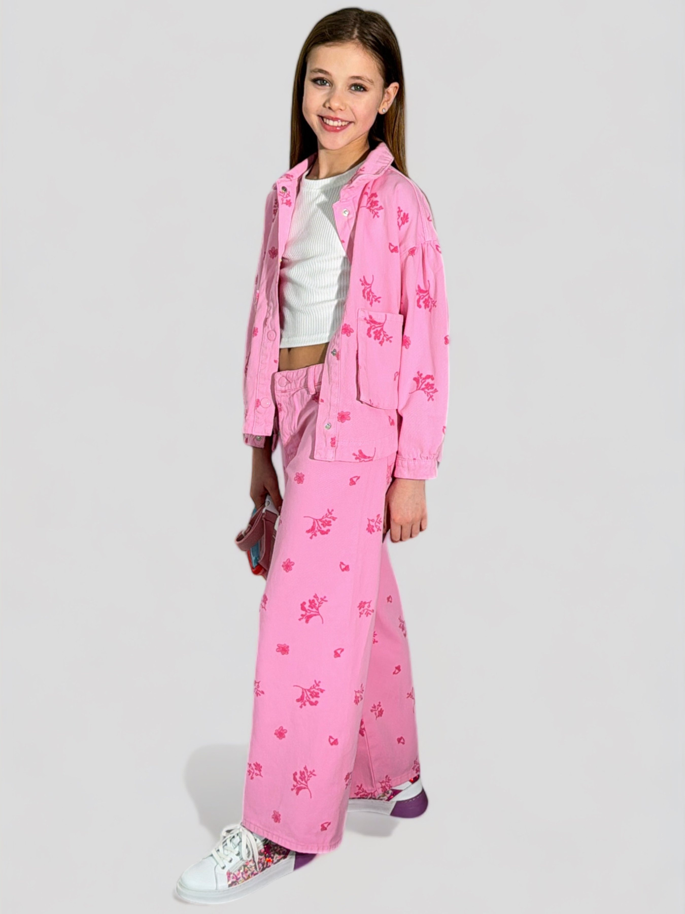 Прямые джинсы EVIE модель Grey - 3489 Фото