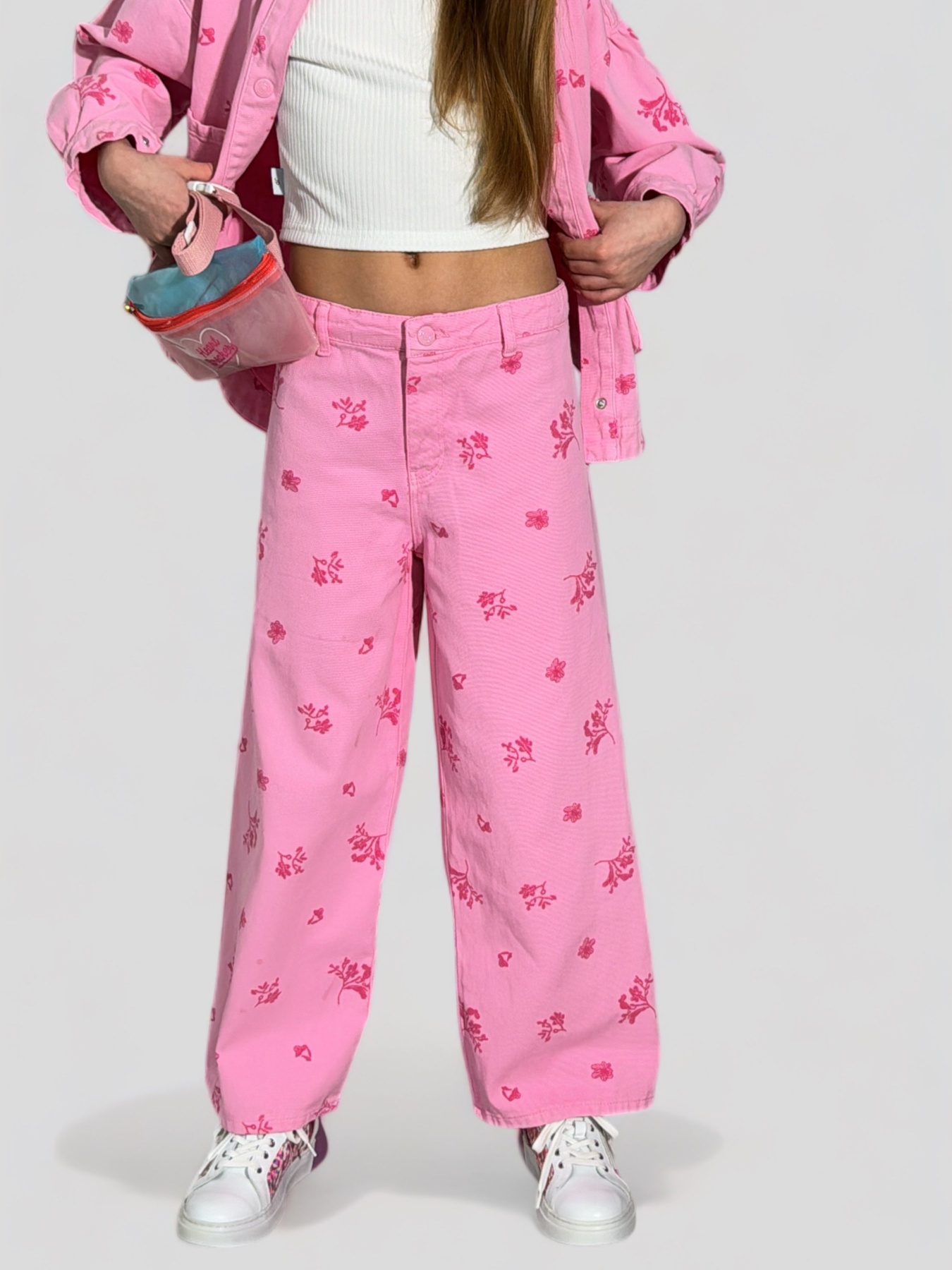 Прямі джинси EVIE модель Grey - 3489 Фото