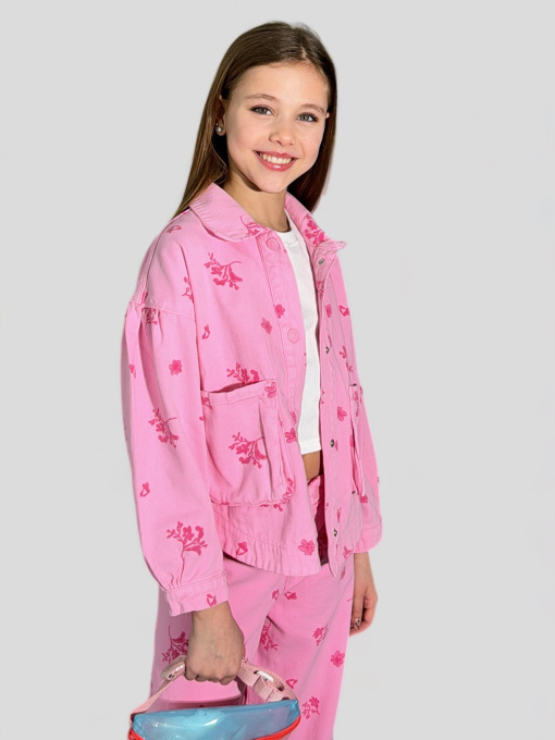 Джинсовая куртка EVIE модель Rose-3464-1 Фото