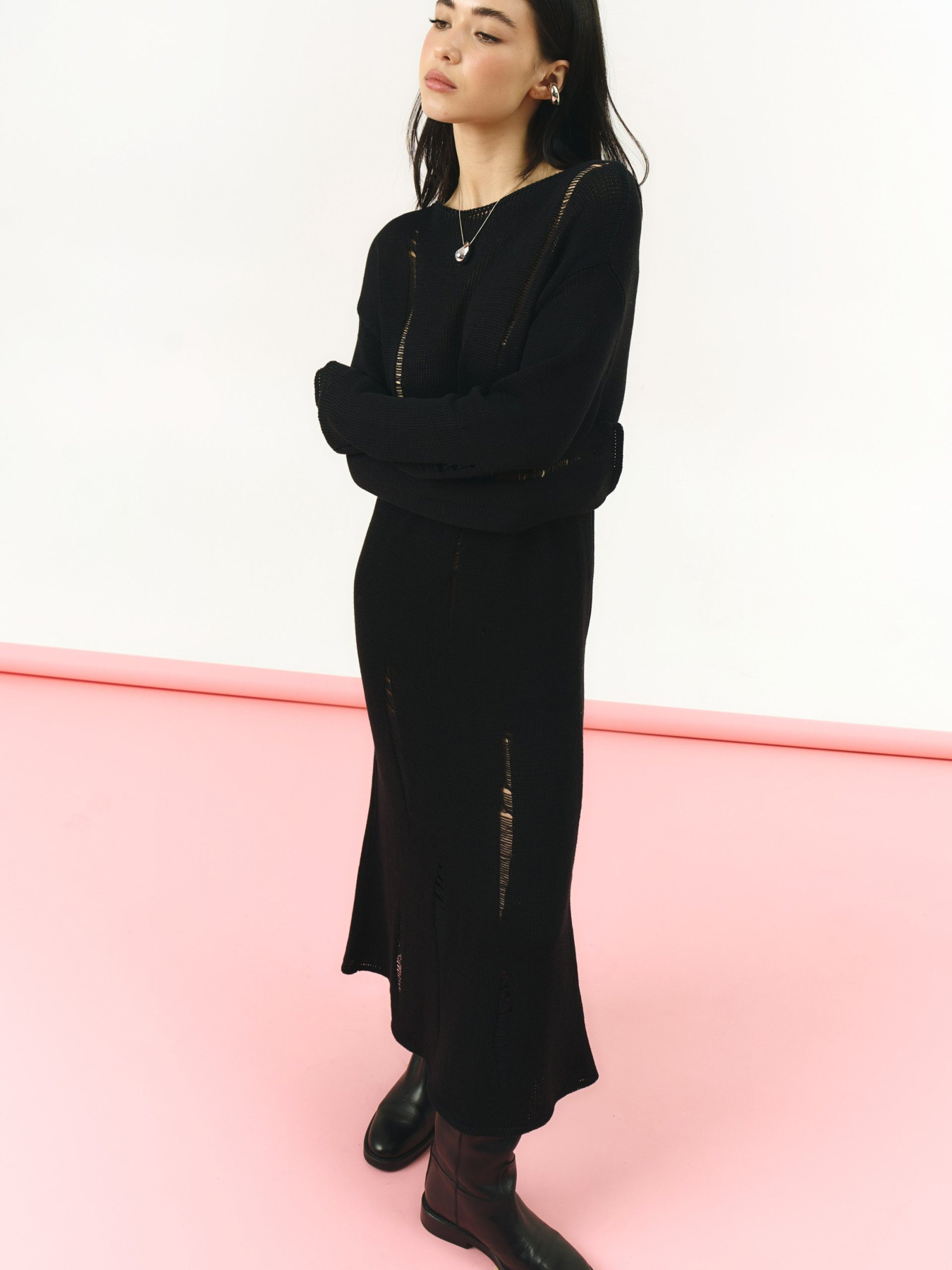 Платье миди Gepur модель 46044 Фото