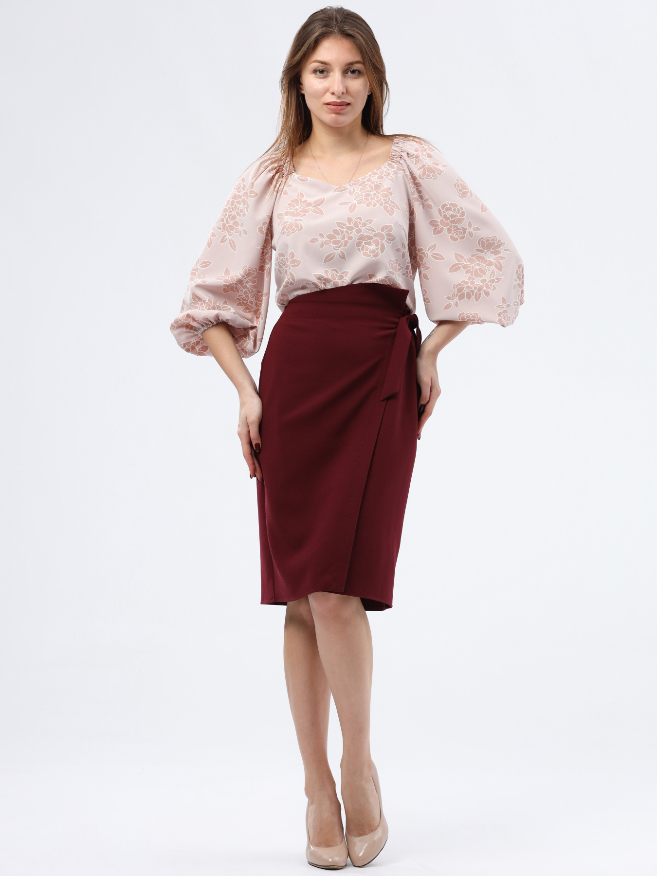 Юбка миди CAT ORANGE модель 6267c Фото