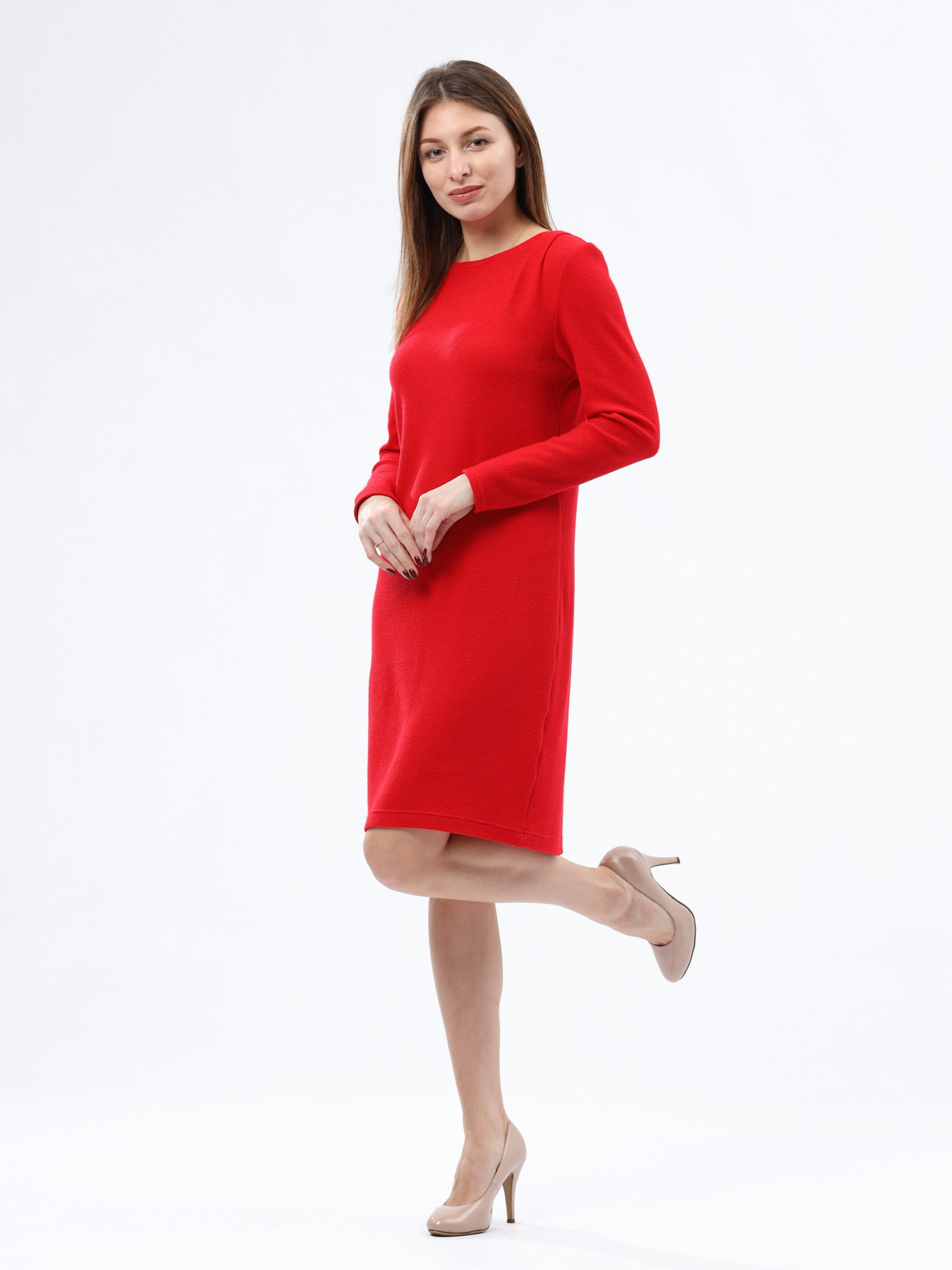 Платье миди CAT ORANGE модель 5761 Фото