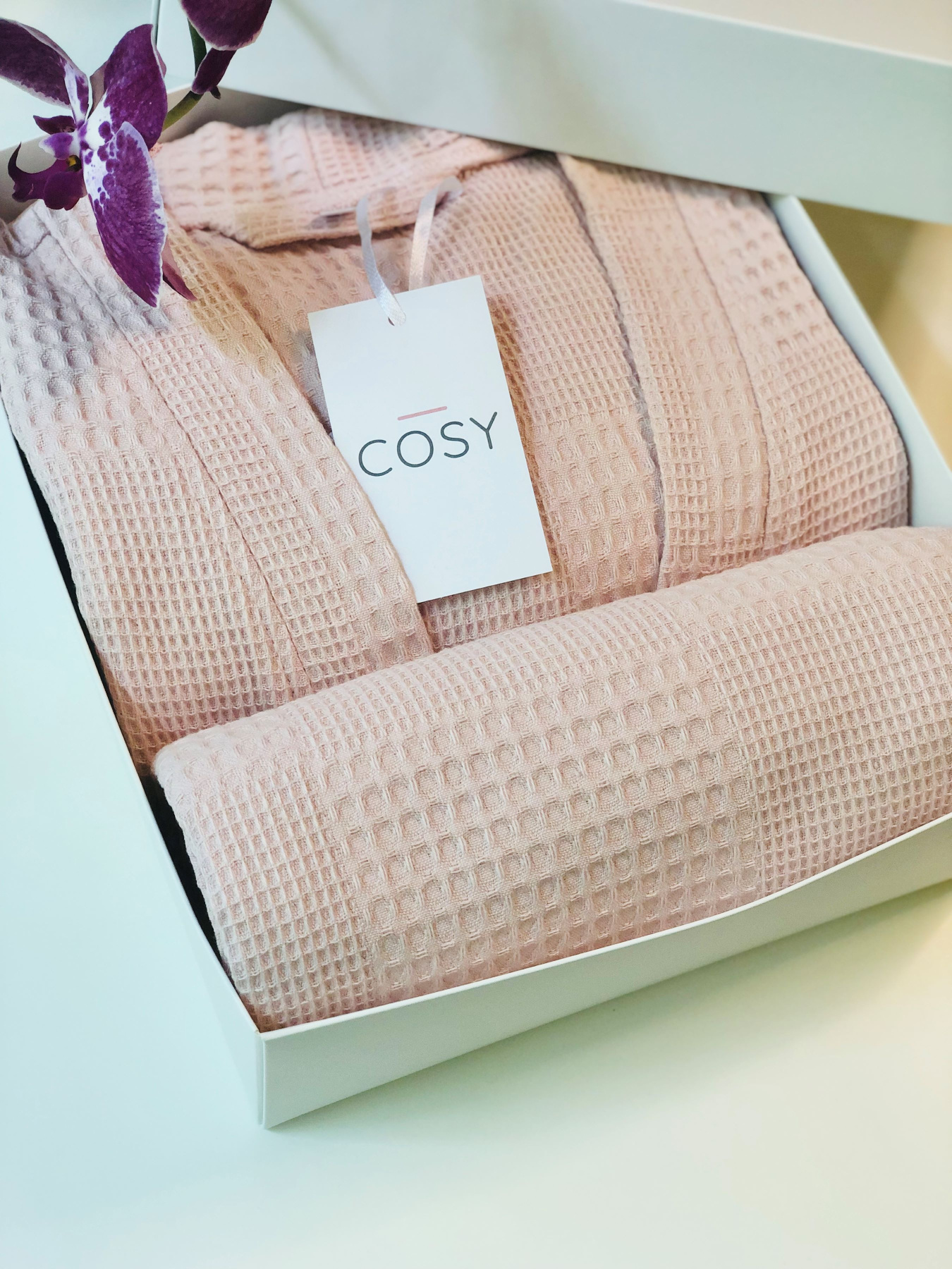 Халат Cosy Подарунковий Набір Мозаїка модель 101+Cb021 Фото