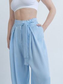 Брюки палаццо IJ модель palazzo-blue Фото