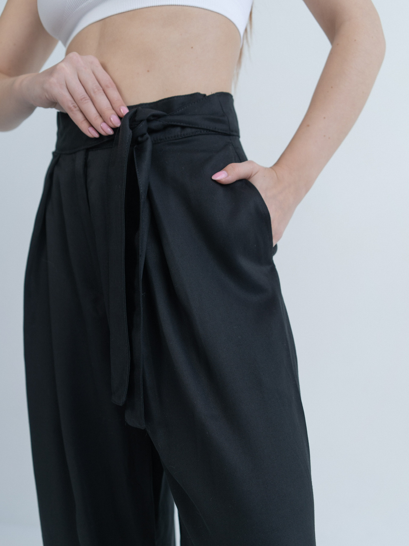 Брюки палаццо IJ модель palazzo-black Фото