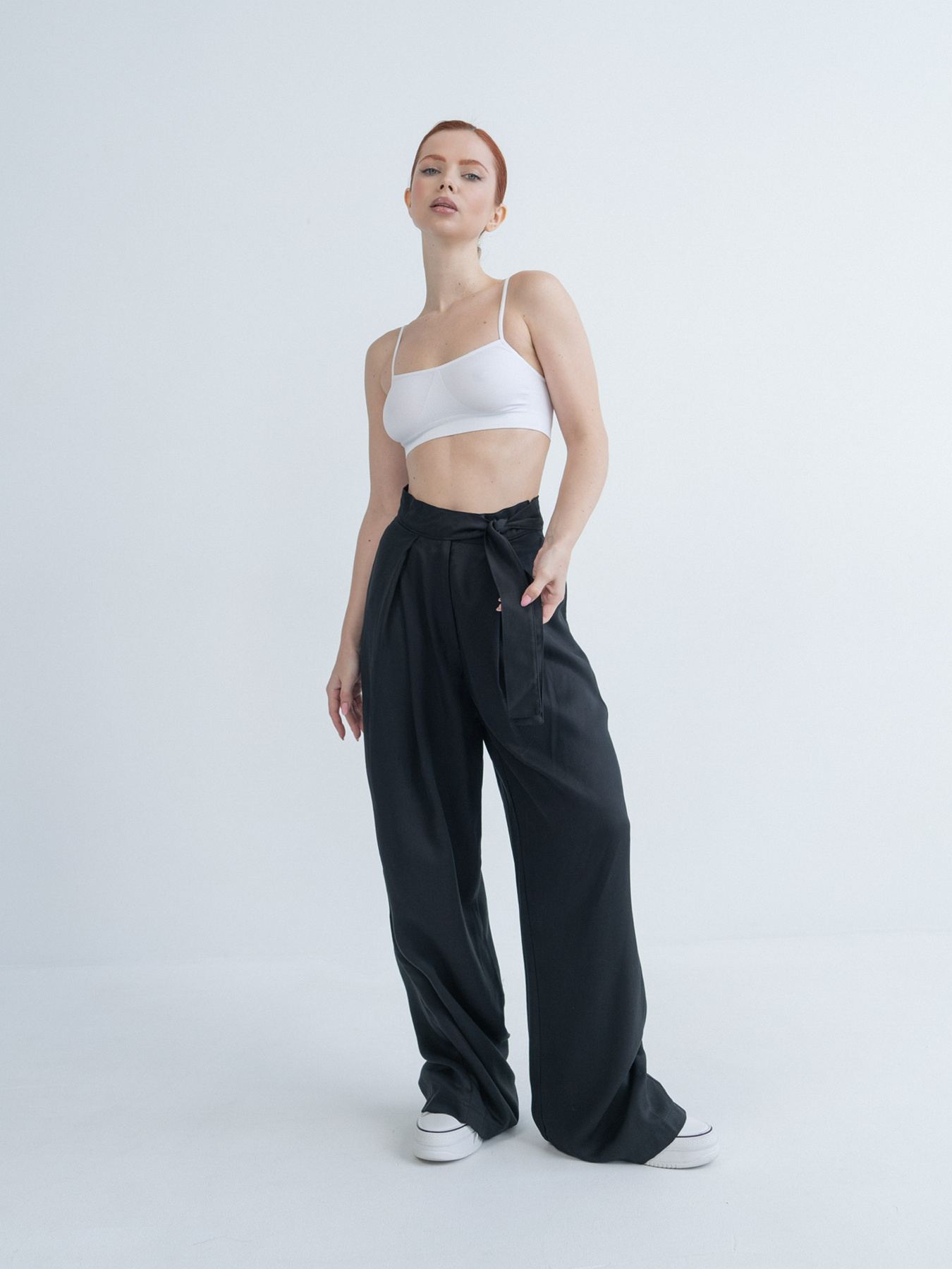 Брюки палаццо IJ модель palazzo-black Фото