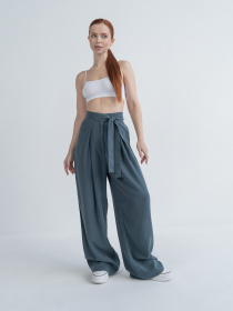 Палаццо IJ модель palazzo-grayblue Палаццо IJ модель palazzo-grayblue Фото