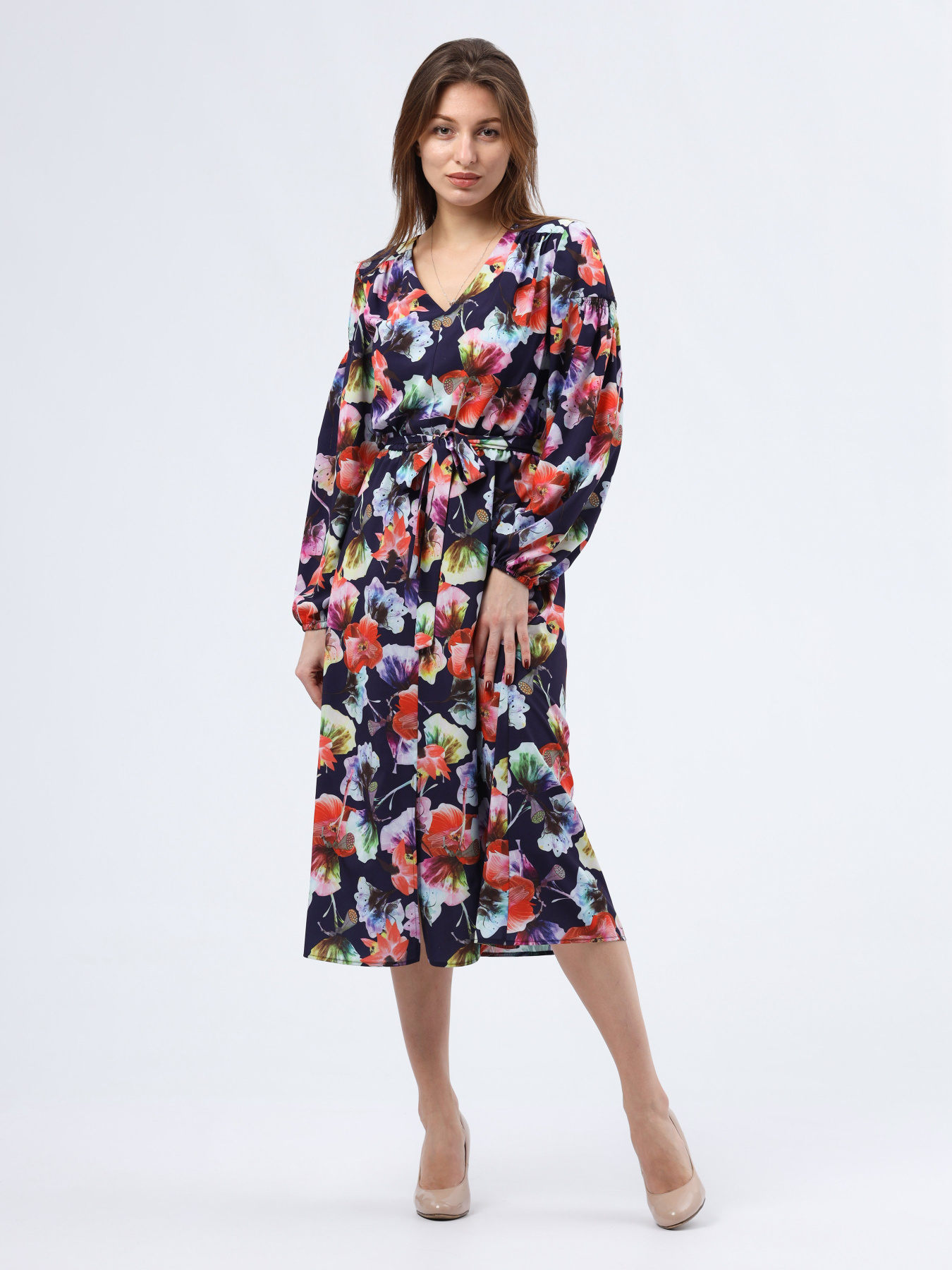 Сукня міді CAT ORANGE модель 5763 Фото