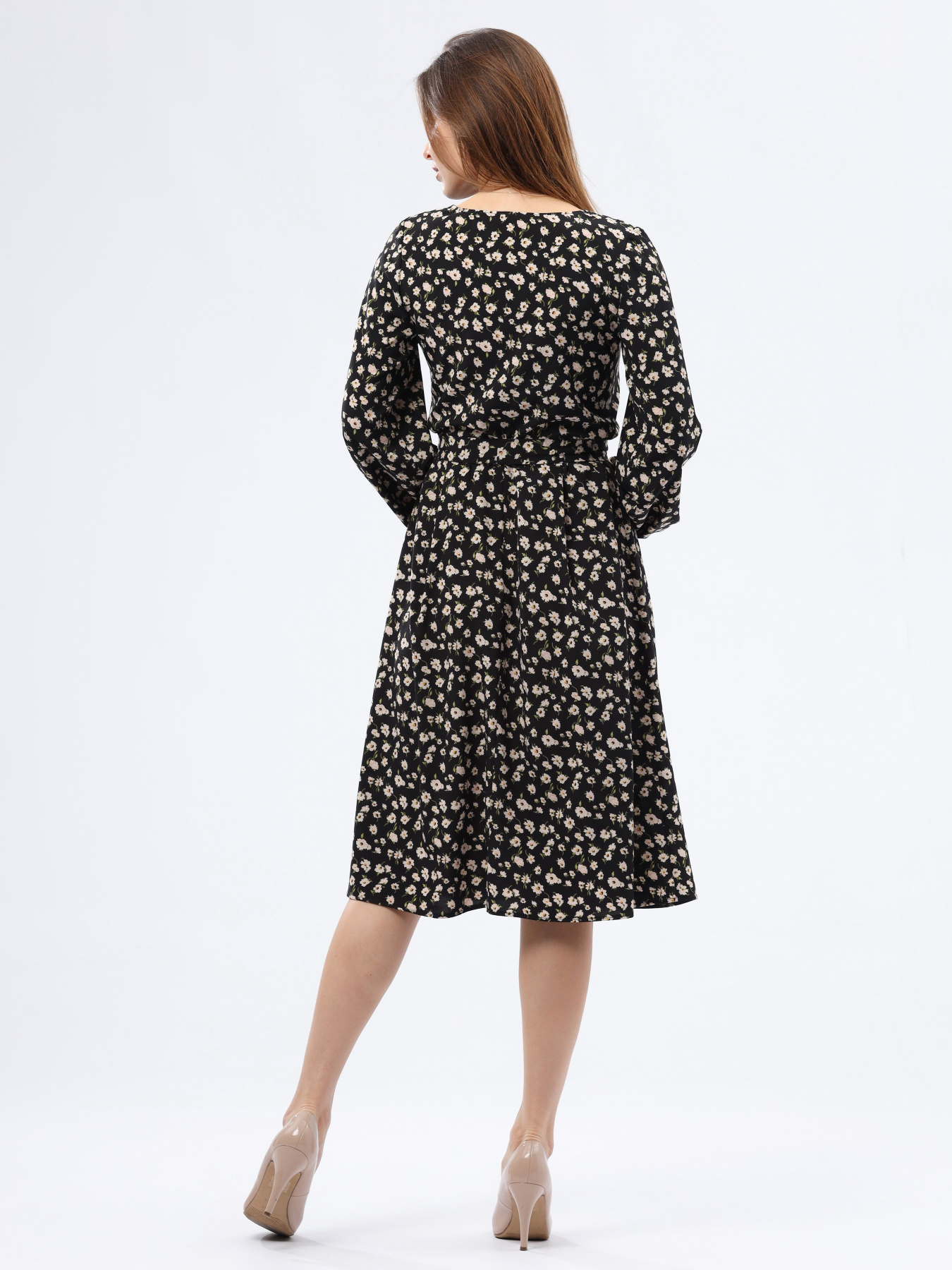 Платье миди CAT ORANGE модель 5764 Фото