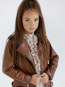 Шкіряна куртка Alnest модель ALN 046 Фото