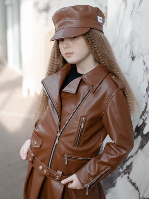 Куртка кожаная Alnest модель ALN 046 Фото