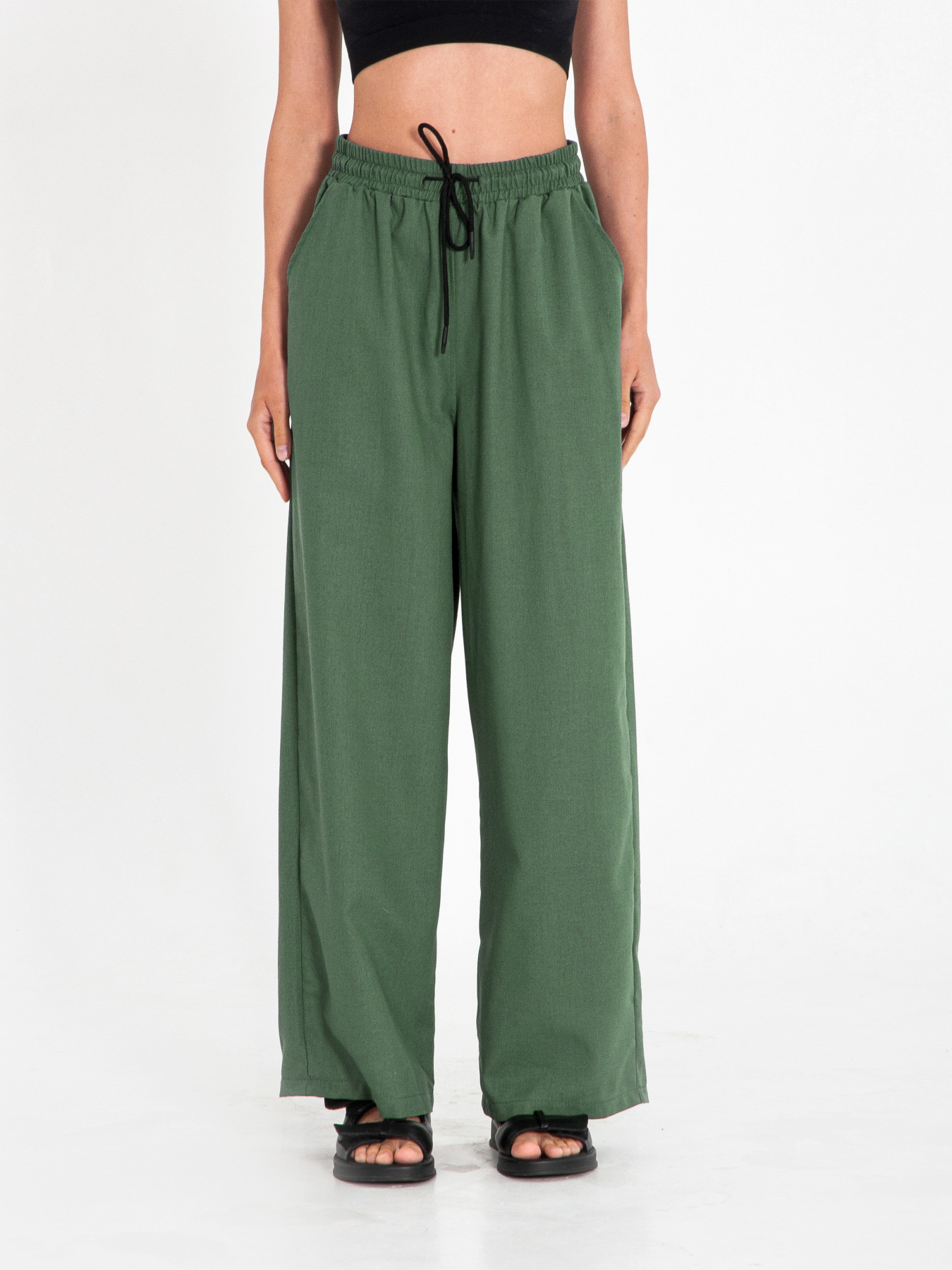 Палаццо IJ модель wide-linen-haki Фото