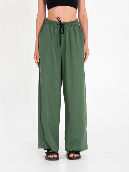 Палаццо IJ модель wide-linen-haki Фото