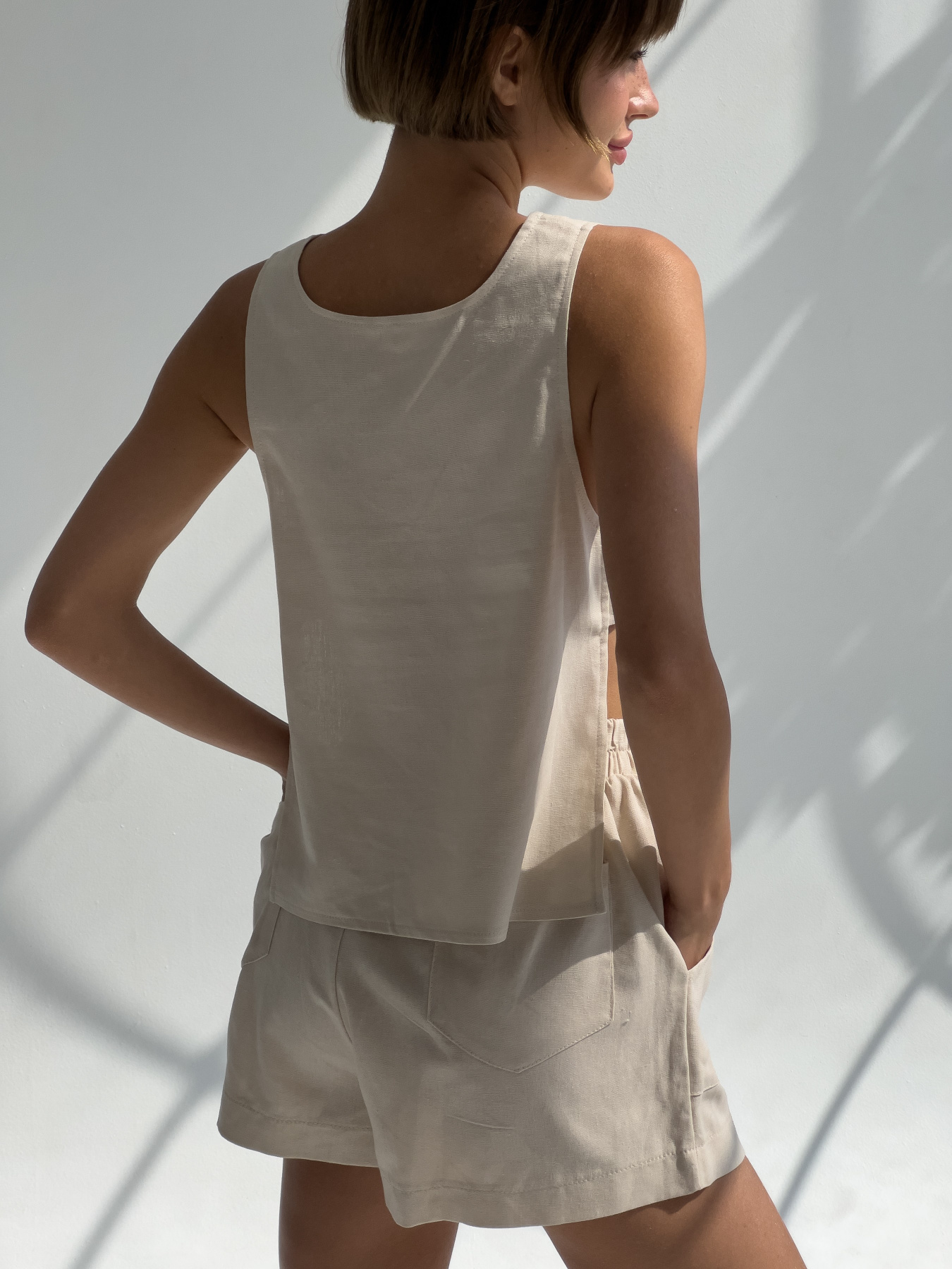 Майка IJ модель top-smuzki-bej Майка IJ модель top-smuzki-bej Фото