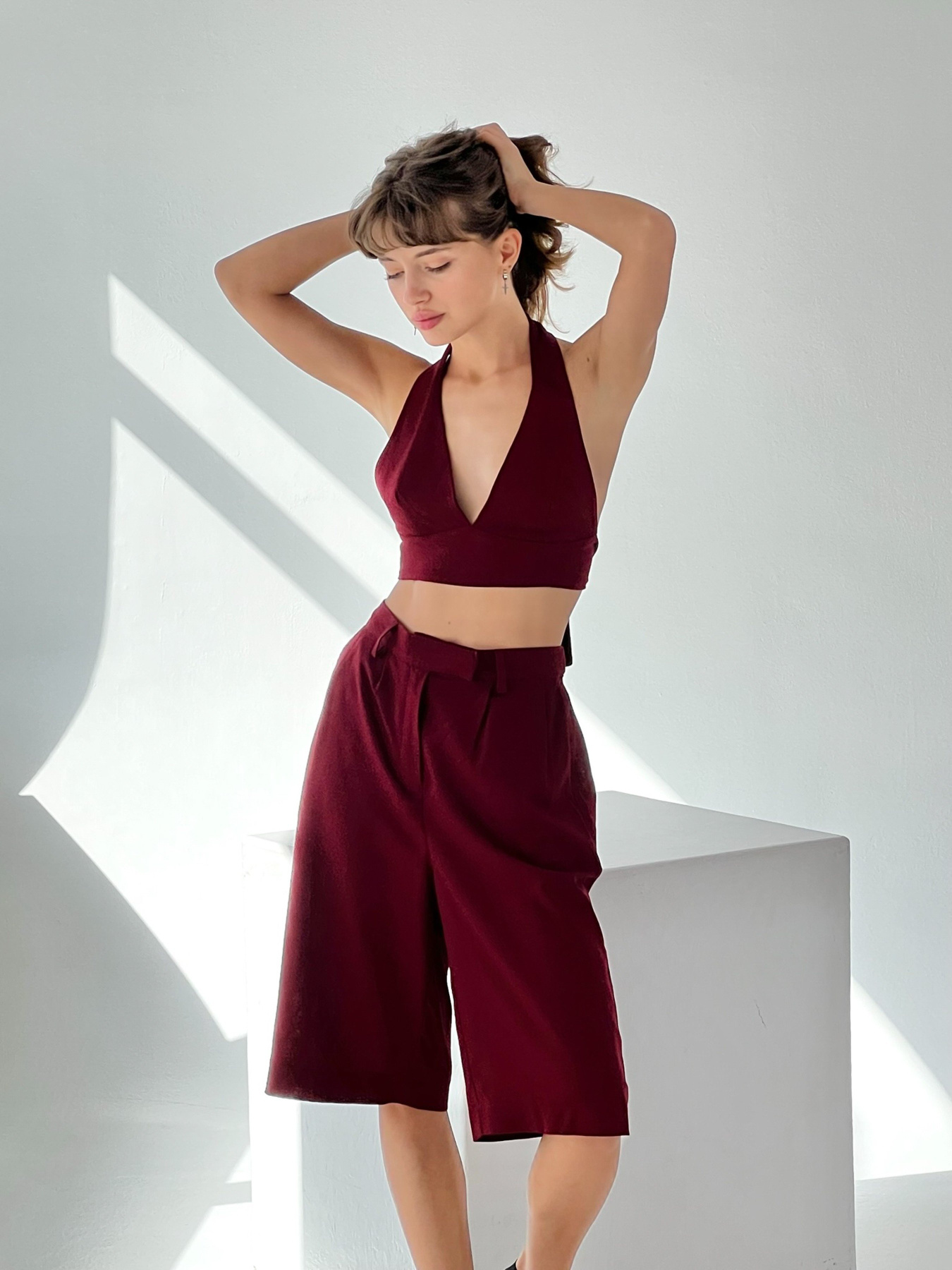 Шорты IJ модель bermudi-bordo Фото