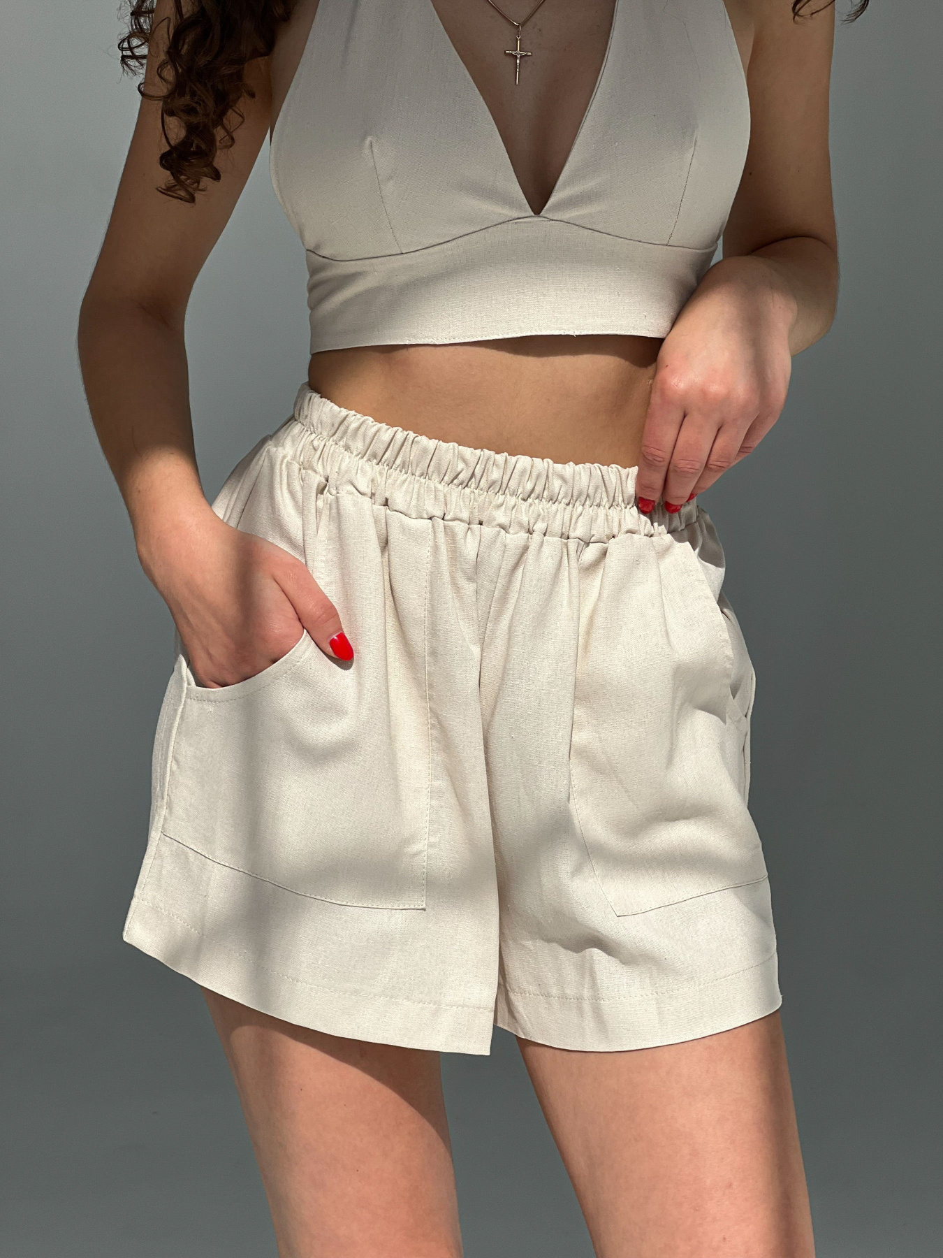 Шорты IJ модель short-1905-bej Фото