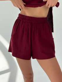 Шорти IJ модель short-1905-bordo Фото