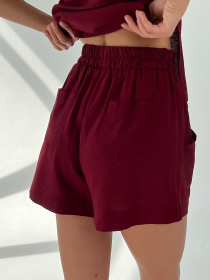 Шорти IJ модель short-1905-bordo Фото