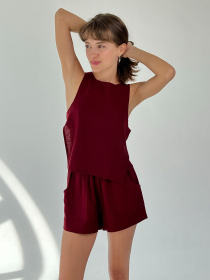 Шорти IJ модель short-1905-bordo Фото