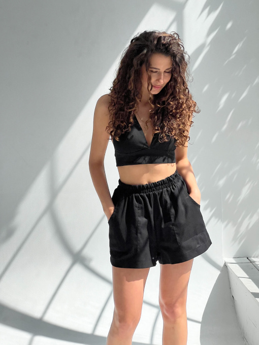 Повсякденні шорти IJ модель short-1905-black Фото