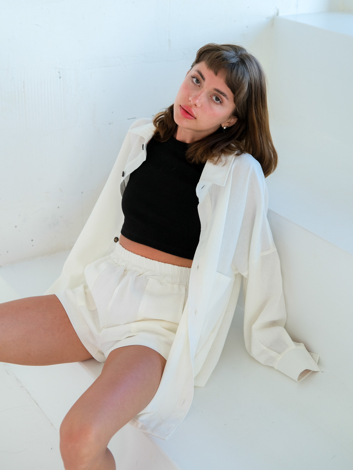 Шорты IJ модель short-1905-milk Фото