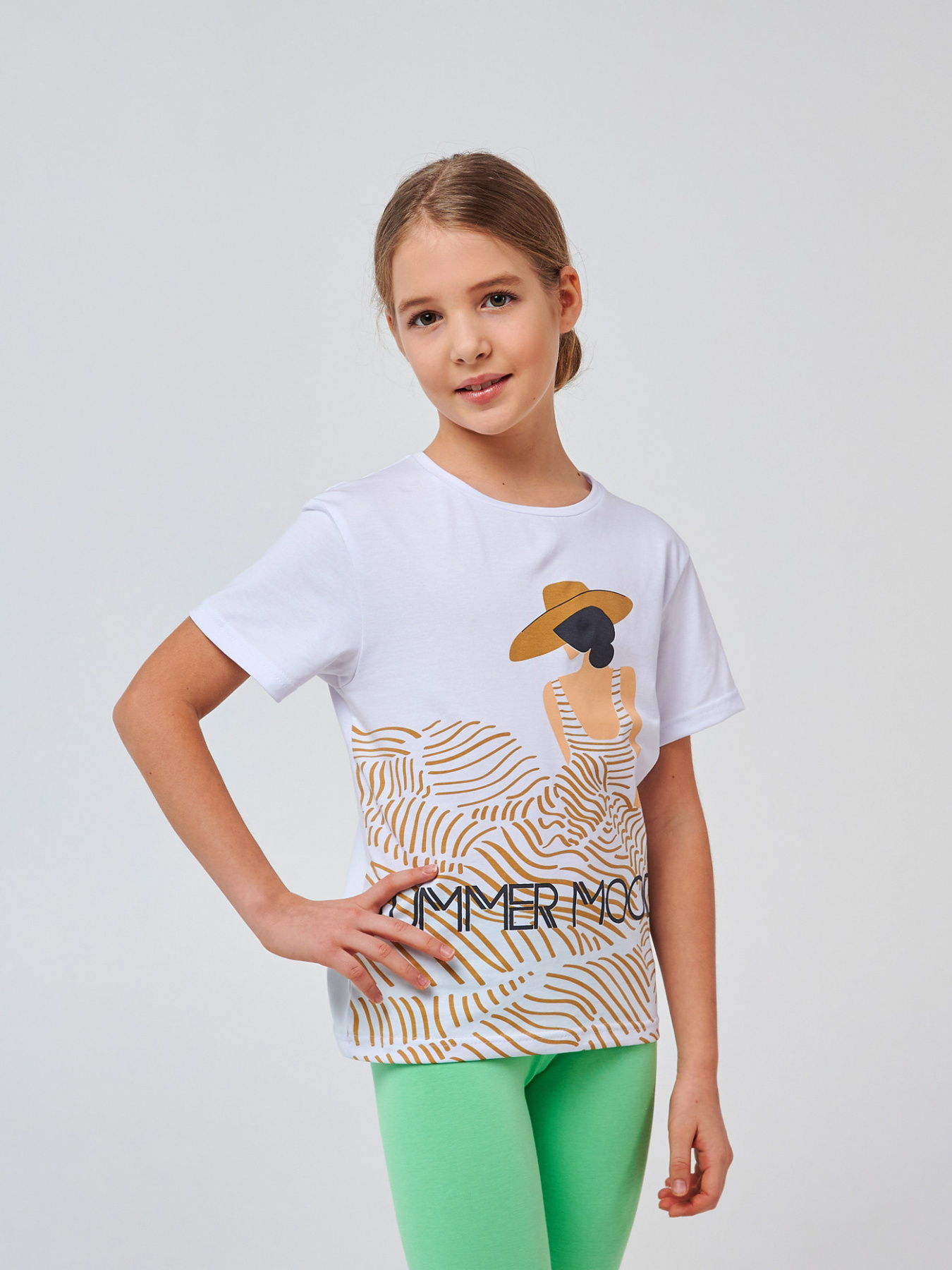 Футболка SMIL модель smil_110745-belyj Фото