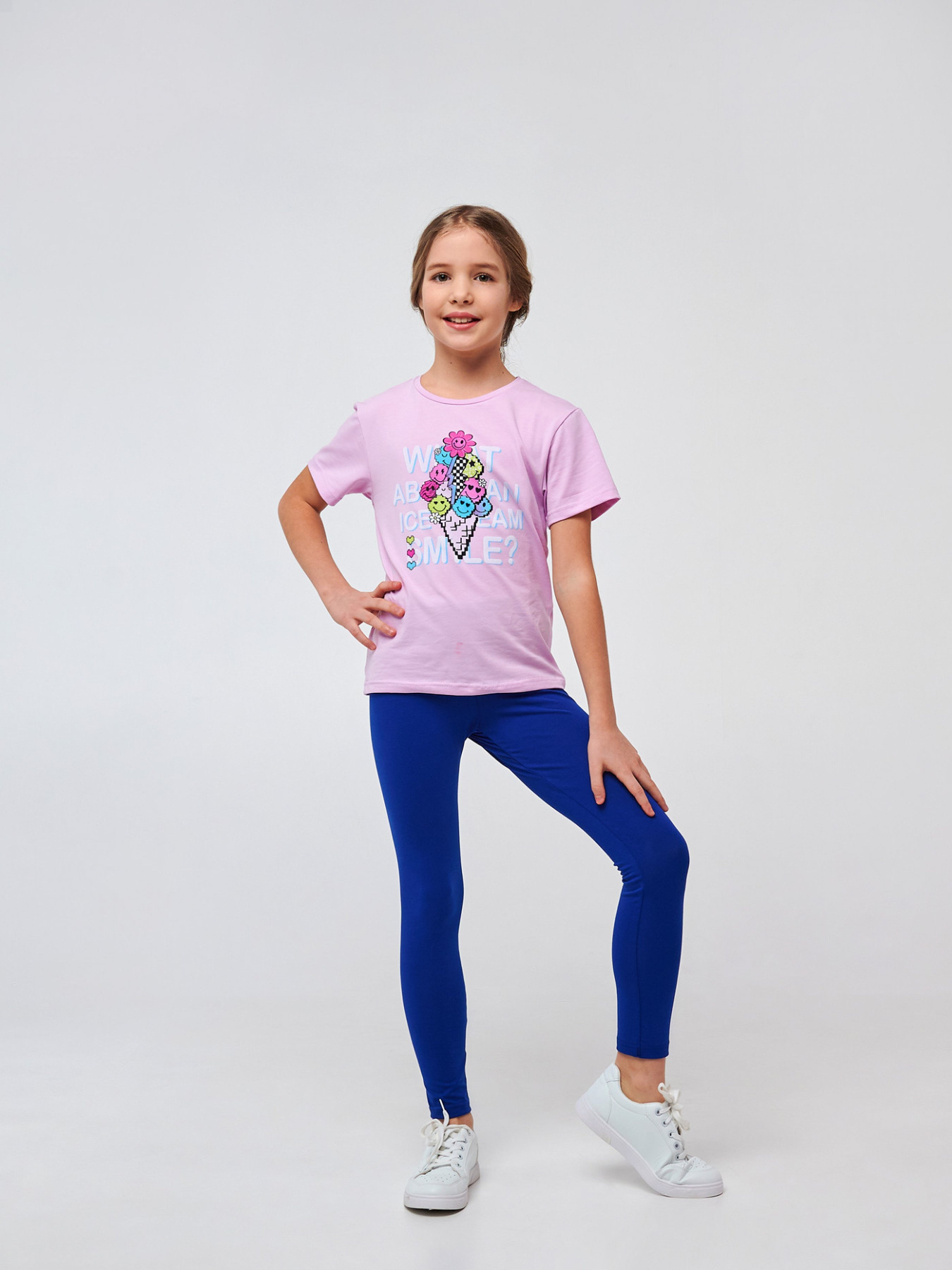Футболка SMIL модель smil_110745-lilovyj Фото