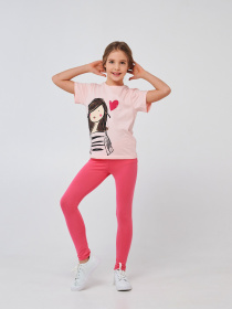 Футболка SMIL модель smil_110745-rozovyj-persik Футболка SMIL модель smil_110745-rozovyj-persik Фото