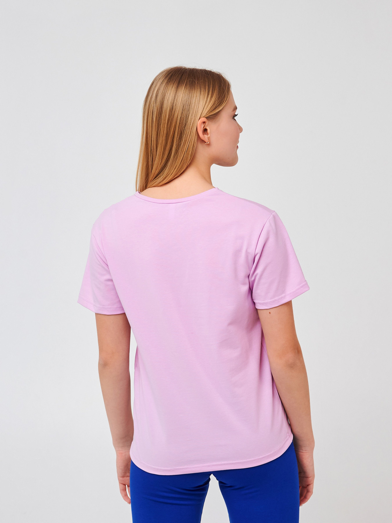 Футболка SMIL модель smil_110746-lilovyj Фото
