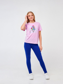 Футболка SMIL модель smil_110746-lilovyj Фото