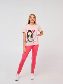 Футболка SMIL модель smil_110746-rozovyj-persik Фото